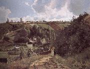 Camille Pissarro Loose multi-tile this Canada thunder hillside china oil painting artist
